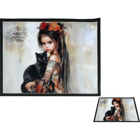 Carmani, mantel individual 40x30cm - N. bonilla/Luna's Cat Tales (1/3)