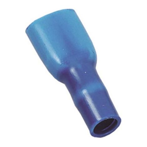 Cosse faston MECATRACTION, C100SQBP6,35TH2, Isolé, Bleu, série : S