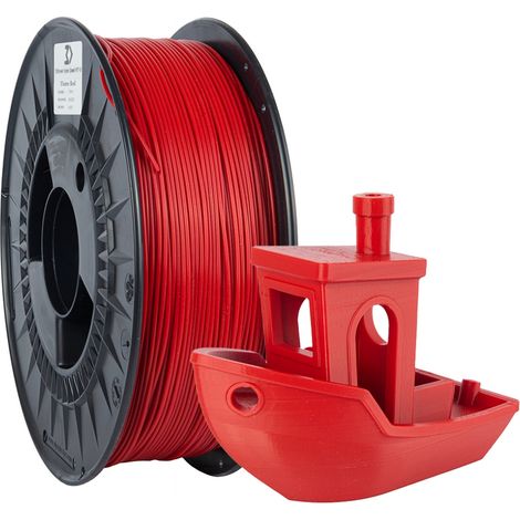 Filamento 3DPower Hyper Speed PET-G 1,75 mm Rosso Fiamma 1 kg (1/4)