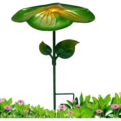 Sonnenschutz für Pflanzen – Blumenstab-Sonnenschutz – Schützt Pflanzen – Metall, UV-Schutz – 24 x 42 cm – Schwarz