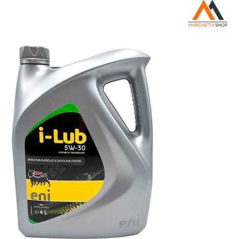 OLIO MOTORE PER AUTOVETTURE 'I-LUB' 5W30 - lt. 4