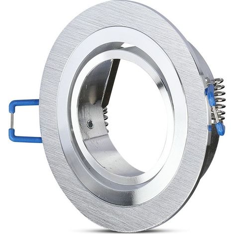 ARO orientable aluminio redondo encastrable aluminio pulido ø91x25