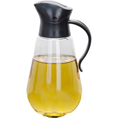 Bouteille distributrice d'huile de cuisson, bouteille de récipient de cuisson, distributeur d'huile d'olive, bouteille de cuisine (1/5)