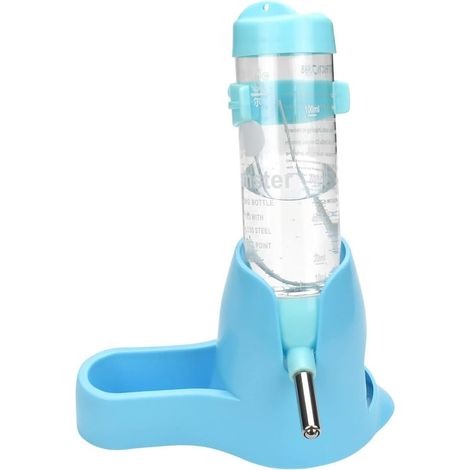 Sticla de apa pentru hamsteri, avec support, multifonctionnel, antipicurare, multicolore, 125ml (1/5)