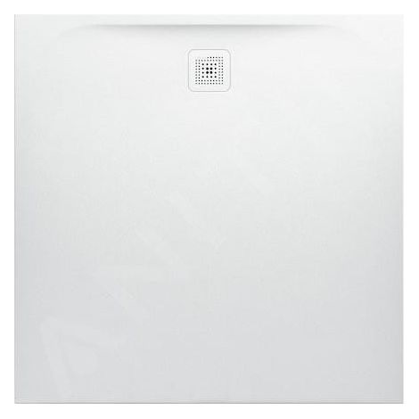 Laufen – Receveur de douche à encastrer 120x120 cm – Marbond blanc avec traitement Antislip – Évacuation Ø 90 mm – Installation au sol ou à fleur de sol (1/3)