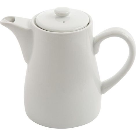 Cafetière en porcelaine blanche Olympia Whiteware 310ml - Lot de 4