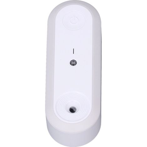 Purificateur d'air veilleuse compacte à brancher, générateur d'ions négatifs, mini désodorisant, LED, induction intelligente, blanc, 100-240 V, prise UE