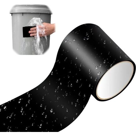 Extrem wasserfestes Reparaturklebeband [1,5 m], Reparaturset für Schwimmbäder, Zelte und Teiche, außergewöhnliche Klebkraft (1/3)