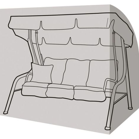 3 Seater Swing Seat Cover - Premium - W1432