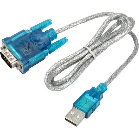 Cable D-Sub de 9 pines - USB A Adaptador Akyga AK-CO-02 puerto serie conector RS-232 1m (1/3)