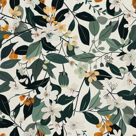 Tela decorativa para exteriores Oxford - Motivo primaveral I DX7498 (1/5)