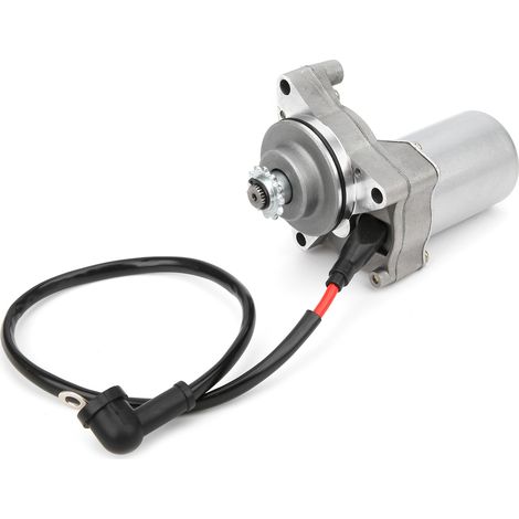 Démarreur à 3 goujons, montage supérieur, 12 dents, compatible avec les mini-motos, quads et motos tout-terrain (VTT) de 90 cc, 110 cc et 125 cc. (1/5)
