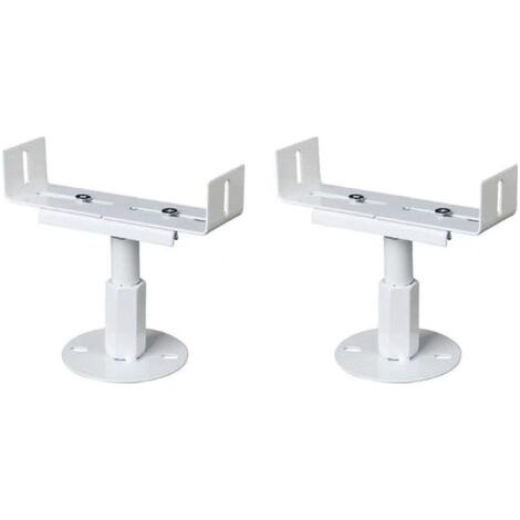 Lot de 2 supports de radiateur en aluminium à hauteur réglable - Résistance au brouillard salin (réglable de 11 à 16 cm) (1/5)