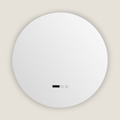 Specchio da Bagno con Luce LED e Antiappannamento Ø60 cm Big Volpe  Selezionabile (Caldo-Naturale-Freddo)