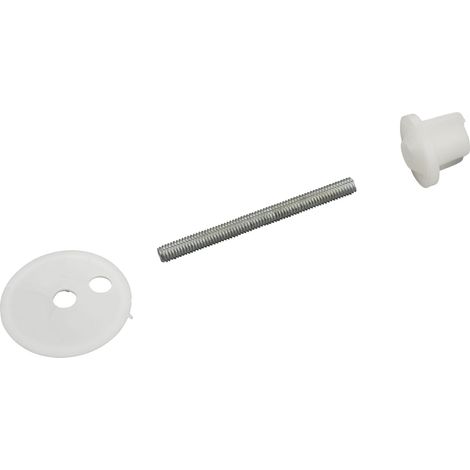 2 Fijaciones para Asiento de Inodoro GEDY Tornillo 6x70 mm - Arandela de Plástico NOYON & THIEBAULT (1/2)