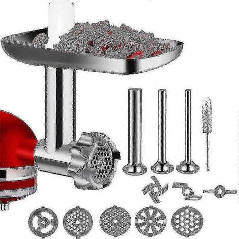 Accessoire hachoir à viande en métal 2024 pour robot pâtissier KitchenAid - Hachoir à viande 2025 (1/5)