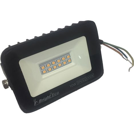 Proyector Led Extraplano 10w 2000k IP65, Foco especial decoración