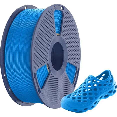 Filamento per stampante 3D, elevata elasticità, facile da usare, Azure (1/2)
