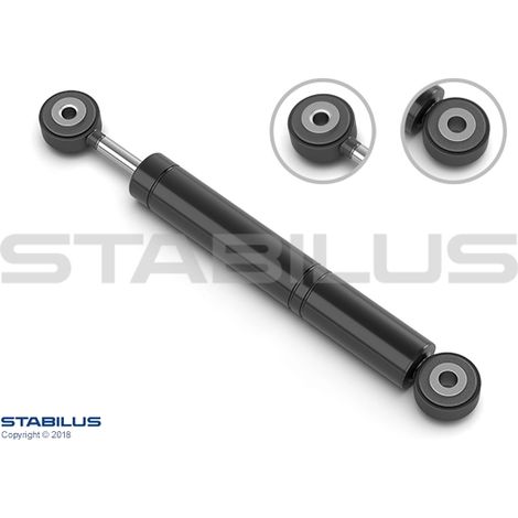 Amortisseur de vibrations, courroie trapézoïdale à nervures STABILUS 1177DE VW