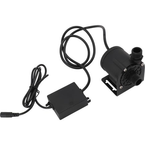 Pompe à eau pour ordinateur, submersible, résistante aux hautes températures, filetage G1/2, 12 V CC, sans balais, pour la circulation d'eau en PC. (1/5)