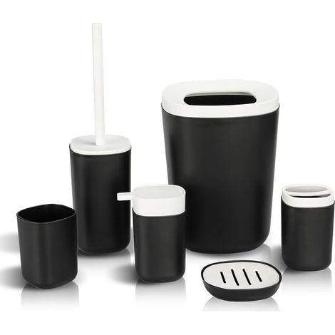 kit guest house hotel storage toothbrush holder six piece (1/3)