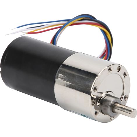 Moteur CC sans balais avec support 12 V CW/CCW basse vitesse pour micro-machines XD-37GB 36505 tr/min (1/5)