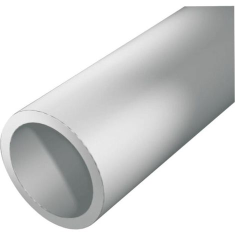 Tube rond alu 2000/12x1mm argent