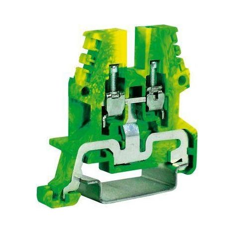 Morsetto di terra Atex 2.5 mm2 corpo isolante in poliamide TO910 Cabur (1/2)