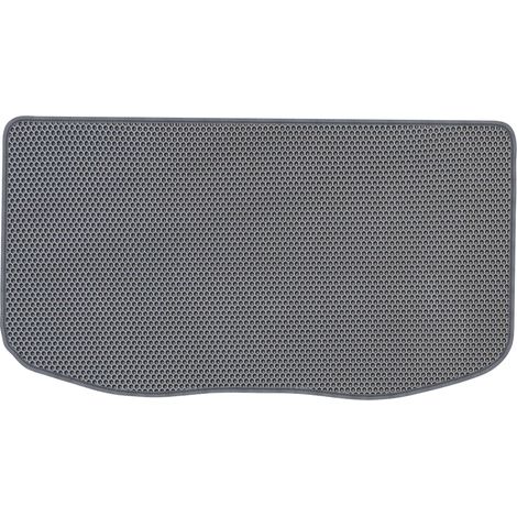 Alfombrilla de maletero de EVA con diseño de panal para Subaru Justy II Hatchback (2003-2007) - Gris (1/5)