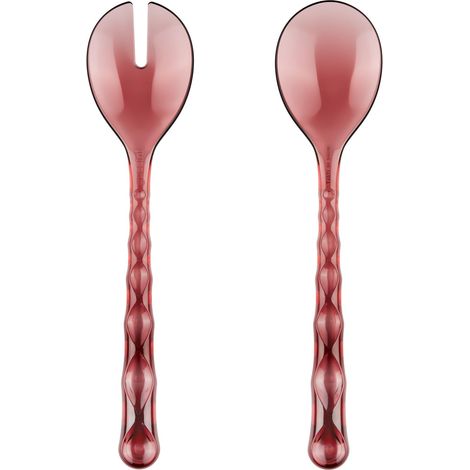 Guzzini - Vanity, couverts à salade, mauve, dans Bio-Based San et Bio-Based SMMA - Terra Terra
