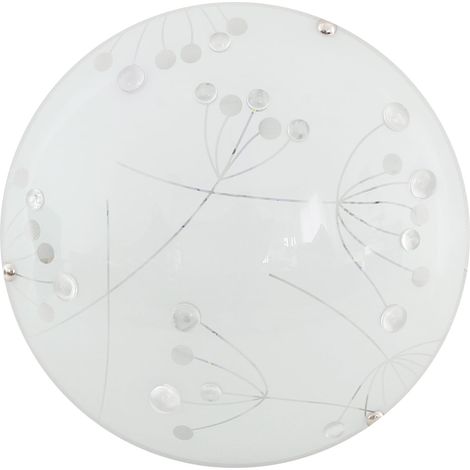 Plafoniera Candellux Floral 13-39132 LED 10W 30cm bianca (1/2)