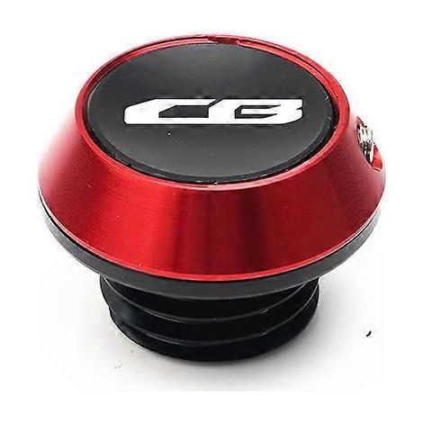 Bouchon d'huile modifié (rouge CB) compatible avec les modèles Honda CBR600RR, CB1000R, CB1300, CBR250RR et CB300R. (1/5)