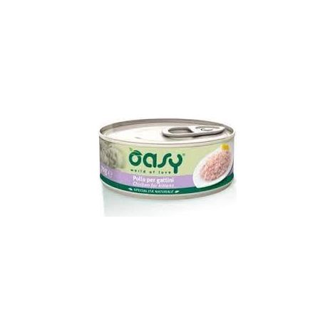 Oasy Cat Natury Soft Jelly Pollo per Gattini - Lattina 150 Gr - Cibo Umido Gatti (1/2)