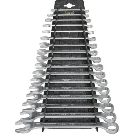 Jeu de clés à fourche 603/17H, 17 pièces, SW 6-24 mm, forme B, acier spécial (1/4)