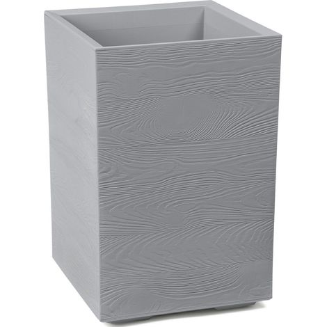 Vaso da fiori Betonique, in cartone riciclato, grigio