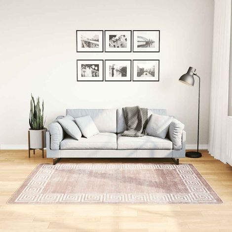 Teppich Waschbar Beige 120x180 cm (1/5)