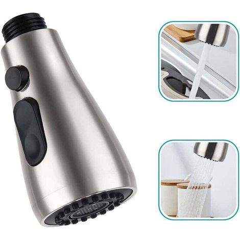 Doccetta estraibile per lavello da cucina con 2 tipi di getto -Crezuo