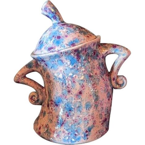 Boîte de rangement originale, jolie boîte de rangement style café, boîtes de rangement hermétiques en céramique avec couvercles, parfaites pour le café, le thé, le sucre, les épices et bien plus encor (1/5)