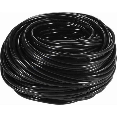 FoctroTube D'irrigation à Goutte de 50 Mètres, Tuyau de Tuyaux D'arrosage de 4/7 Mm pour Système D'irrigation, Plantes, Jardin, Pelouse, Paysage (1/5)