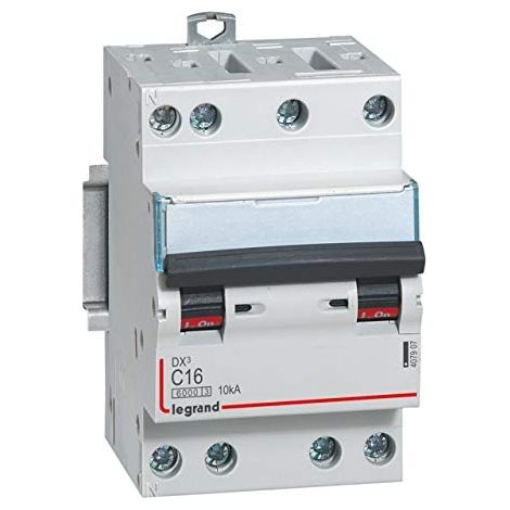 DX³ Disjoncteur 4P courbe C 16A 6kA/10kA 3M - LEG407907