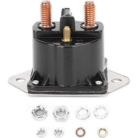12V-Winden-Magnetrelais – Ersatzteil aus Edelstahl – 4 Anschlüsse – Kompatibel mit Außenbordmotoren (1/5)