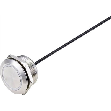 TRU COMPONENTS TC-9219108 Bouton-poussoir 24 V/DC 50 mA 1 x Off/(On) à rappel IP65 1 pc(s) Y714442 (1/3)