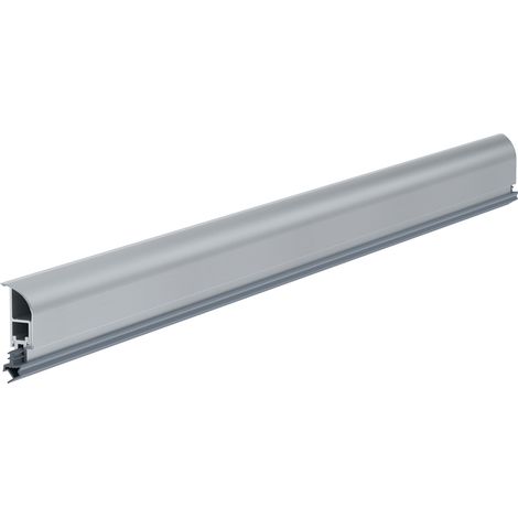 Joint de porte WE-Dicht, pâte liquide, longueur 2100 mm, largeur 10,3 mm, aluminium anodisé argenté, pour porte H/M/Ku, côté gauche/droit