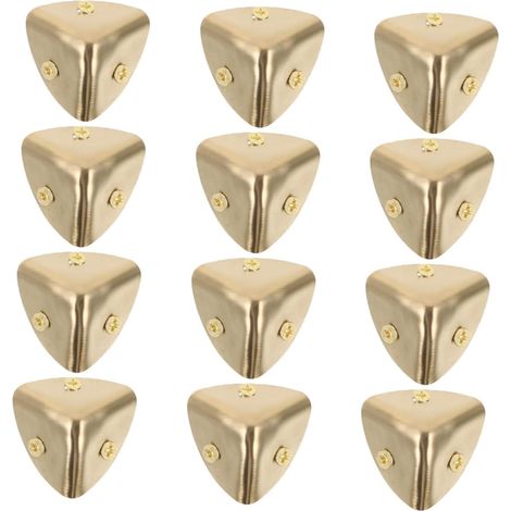 12 protège-coins décoratifs, bois, pour meubles et armoires (1/5)