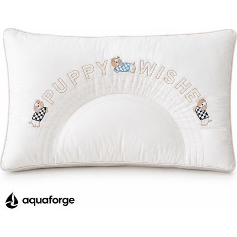 Almofada Cervical Ergonómica Algodão Hipoalergénica Respirável 30 x 50 cm (1/5)