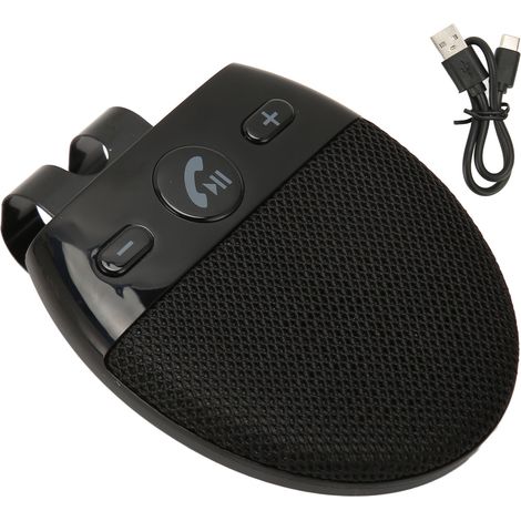 Kit Bluetooth Voiture Libre Mains Appels HD 5.0 Lecteur MP3 Navigation Vocale Compatible Téléphone (1/5)