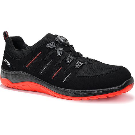 Elten Sicherheitshalbschuh MADDOX BOA black-red Low ESD S3, Gr. 40 (1/5)