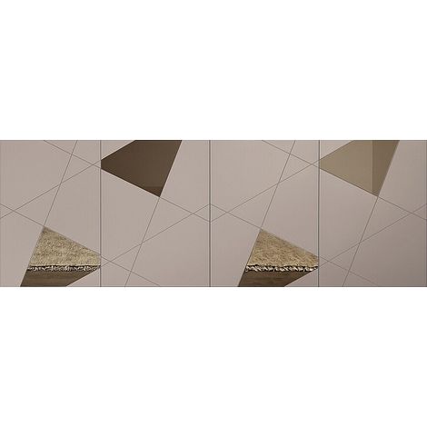 Buffet avec 4 portes - Beige - CANTIANO (1/4)
