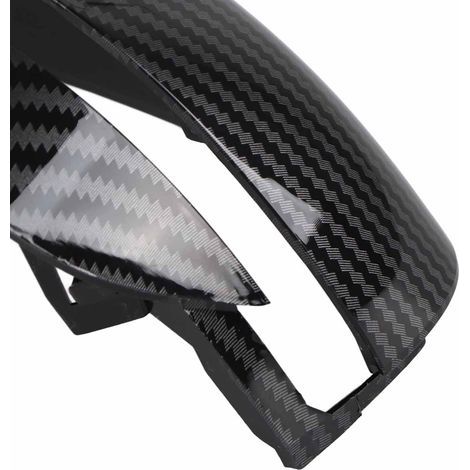 Cubiertas de espejos de fibra de carbono de 2 piezas para BMW Serie M, compatibles con Serie 5 G30/G31/G38 y Serie 3 G20. (1/5)