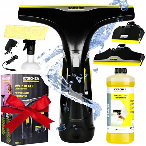 Aspirapolvere per finestre normbau wv 2 black limited edition batteria litio 35 min (1/3)